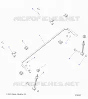 SUSPENSION, FRONT STABILIZER BAR