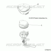 BODY, FUEL PFA COVER