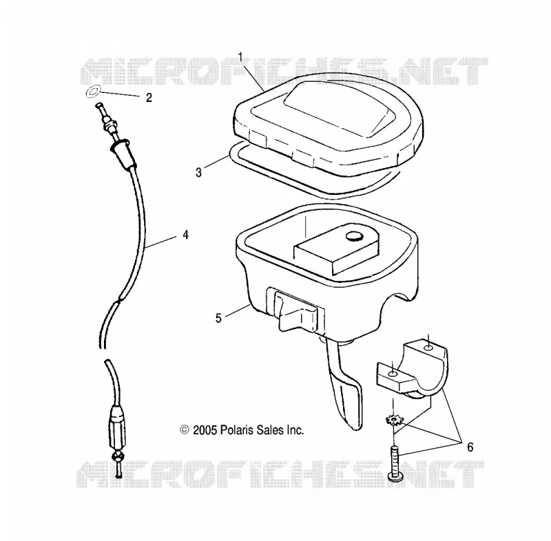 CONTROLS, THROTTLE   ASM/CABLE