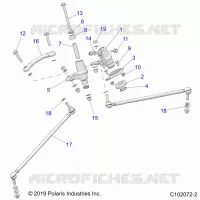 STEERING, IDLERS AND LINKS