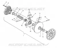 DRIVE CLUTCH ASSEMBLY WIDETRAK GT / X932061 (4924722472022A)