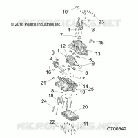 ENGINE, CRANKCASE AND CRANKSHAFT