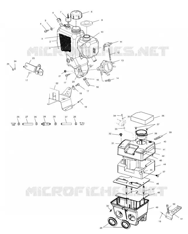 OIL TANK/AIR BOX