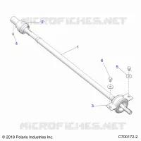 DRIVE TRAIN, REAR PROP SHAFT