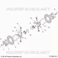 FRONT SUSPENSION HUB