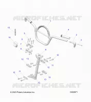 STEERING, HANDLEBAR MOUNTING