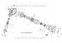 DRIVE TRAIN, FRONT GEARCASE INTERNALS