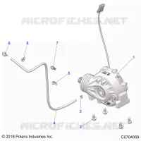 DRIVE TRAIN, FRONT GEARCASE MOUNTING