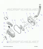 DRIVE TRAIN, CLUTCH COVER AND DUCTING