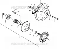 DRIVEN CLUTCH SPORTSMAN 4X4 W968040 (4935943594C002)