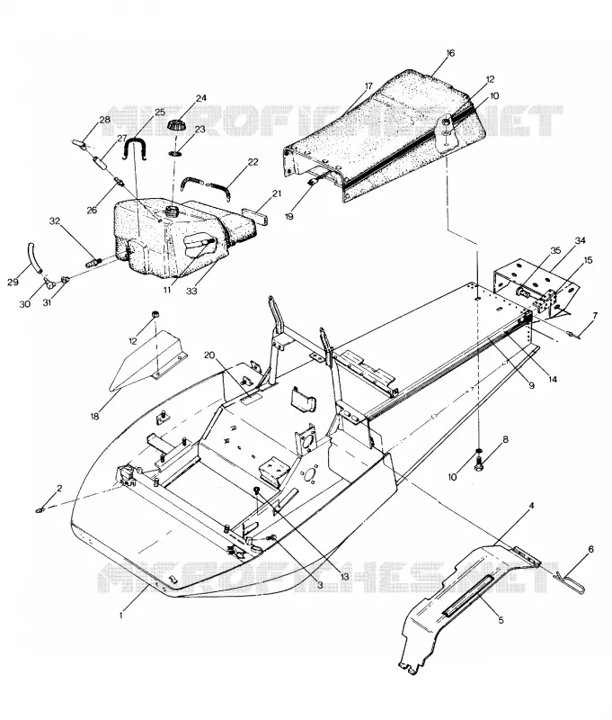 CHASSIS AND SEAT
