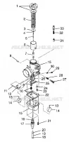 CARBURETOR CLASSIC 0983865 (4943624362C008)
