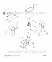 BATTERY AND CABLES (E.S. ONLY)