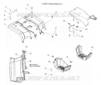 REAR CAB, SEAT AND FOOTWELLS