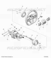 STEERING, UPPER, PREMIUM/DELUXE