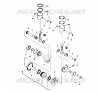 PISTON AND CRANKSHAFT 500 SP (4920222022033A)