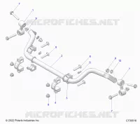 SUSPENSION, REAR, STABILIZER BAR