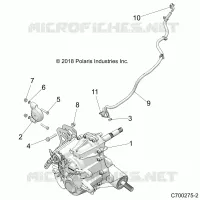 DRIVE TRAIN, MAIN GEARCASE MOUNTING