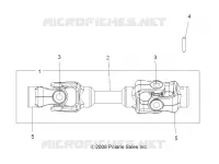 DRIVE TRAIN, REAR PROP SHAFT