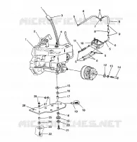 ENGINE MOUNTING LITE/0933433 AND  LITE DELUXE/0933431 (4922972297021A)
