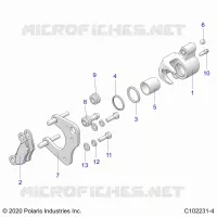 FRONT BRAKE CALIPER