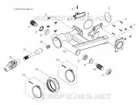 CHASSIS, REAR SWING ARM