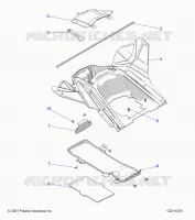 BODY, REAR STORAGE