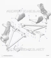 SUSPENSION, A-ARM AND STRUT MOUNTING
