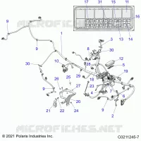 ELECTRICAL, MAIN WIRE HARNESS