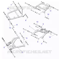 REAR SUSPENSION CONTROL ARMS