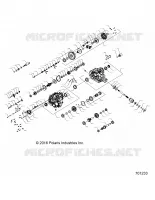 DRIVE TRAIN, MAIN GEARCASE INTERNAL