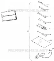 TOOL KIT     SCRAMBLER 500 W97BC50A (4943074307C012)