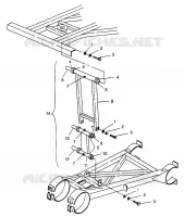 REAR STRUT STABILIZER 6X6 400L