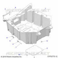 REAR BODYWORK RACK