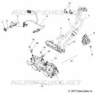 FUEL SYSTEM, RAIL, LINES AND THROTTLE  BODY