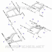REAR SUSPENSION CONTROL ARMS