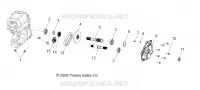 GEARCASE OUTPUT SHAFT (IF BUILT AFTER 10/11/04)