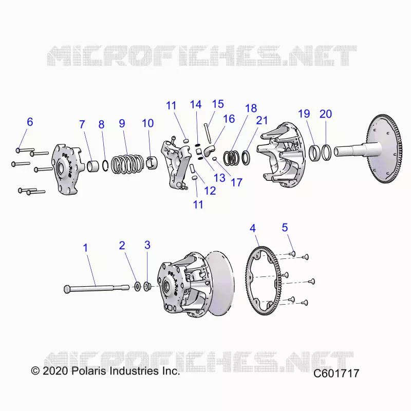 DRIVE TRAIN, CLUTCH, PRIMARY