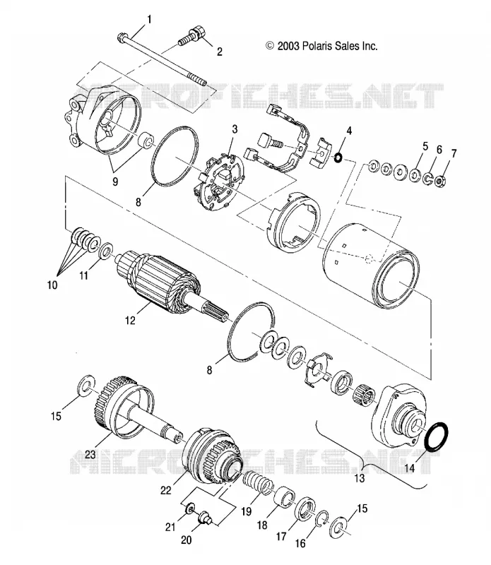 STARTING MOTOR