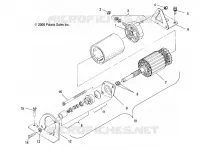 ENGINE, STARTING MOTOR