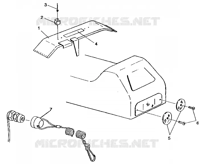 CLUTCH GUARD/REFLECTOR ASSEMBLY EUROPEAN 440,440 SKS,500 EFI,EFI  SKS,LITE (49237723770003)