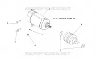 ENGINE, STARTING MOTOR