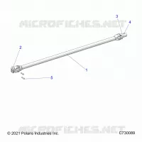 DRIVE TRAIN, FRONT PROP SHAFT
