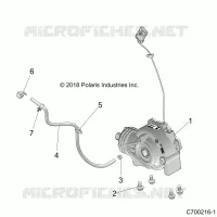 DRIVE TRAIN, FRONT GEARCASE MOUNTING