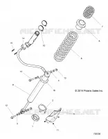 REAR SUSPENSION SHOCK MOUNTING
