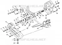 GEARCASE/BRAKE AND CHAIN COVER MOUNTING MAGNUM 4X4 W968144 AND SWEDISH MAGN (4936053605C005)