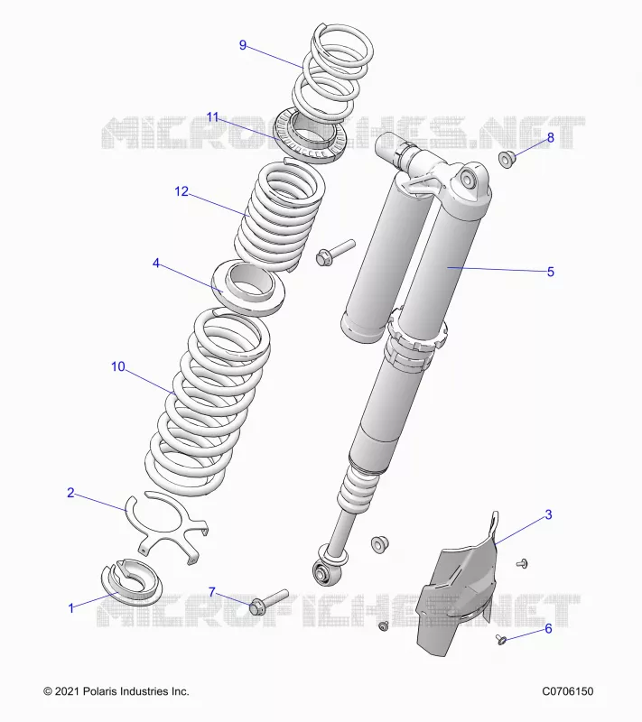 SUSPENSION, REAR SHOCK MOUNTING, ULTIMATE
