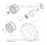 WHEELS, FRONT