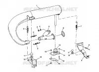 EXHAUST SYSTEM TRAIL RMK 0980961 (4942214221C001)