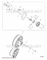 DRIVE TRAIN, SECONDARY CLUTCH
